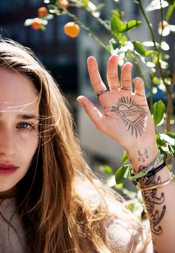tattoo designs for women's hands