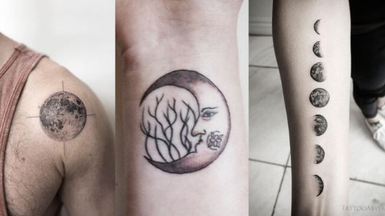 Moon Tattoo Ideas for Men