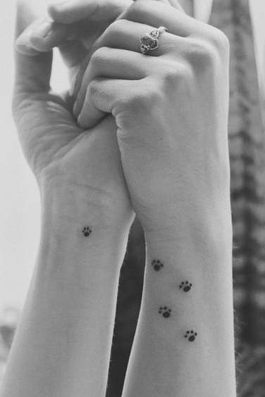 star side wrist tattoo for women