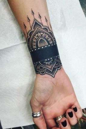 wrist tattoo cover-up for women