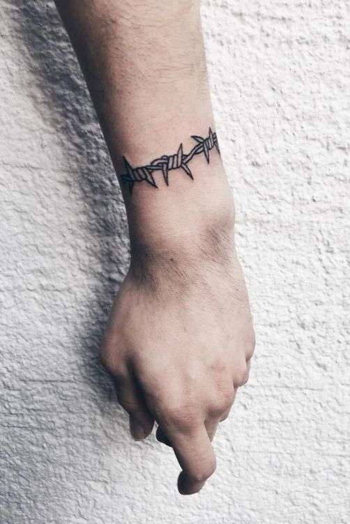 wristband tattoo for girls