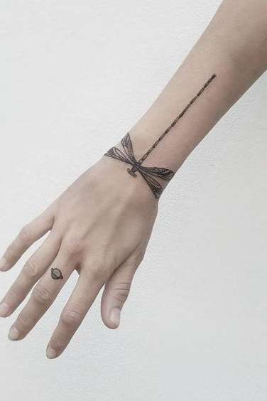 wristband tattoo for girls