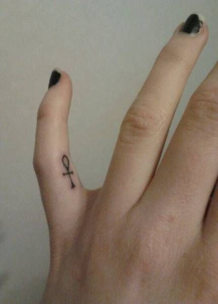 finger tattoos for girls