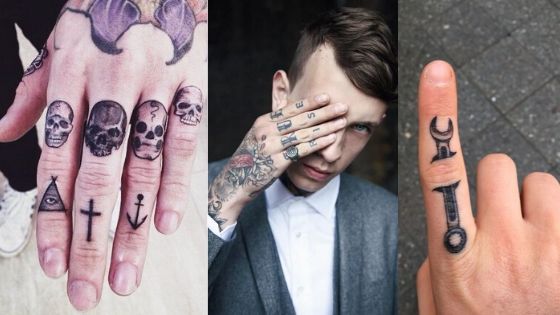 Finger Tattoo for Men
