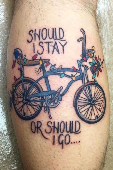 Stranger Things Cycle Tattoos