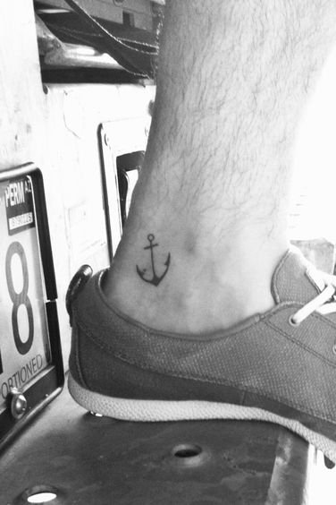 Ankle Anchor Tattoos