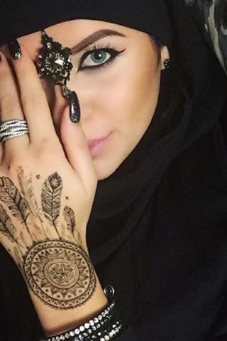 henna dream catcher tattoo