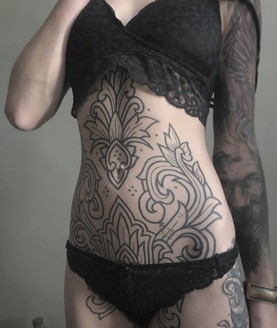 tattoo on stomach for females
