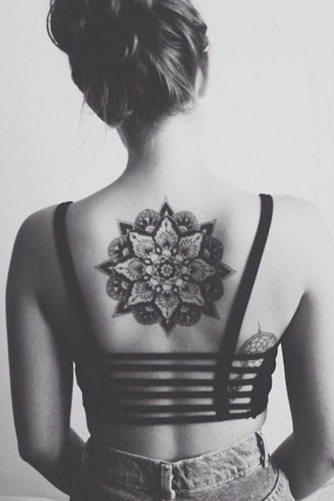 Mandala Tattoo back