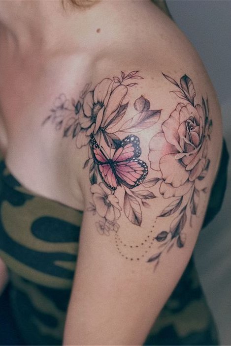 (Top 51) Flower Tattoo Ideas for Women (2022 Updated)