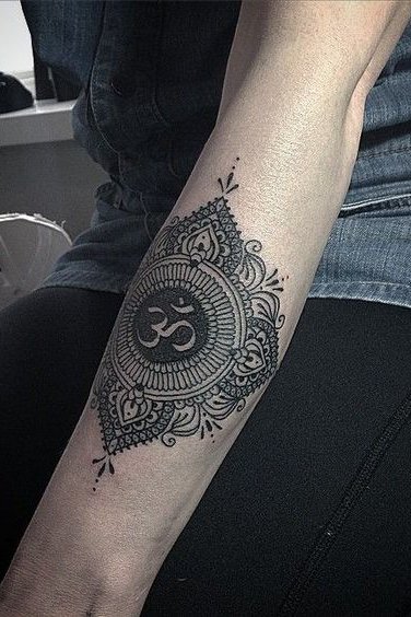 Mandala Tattoo forearm