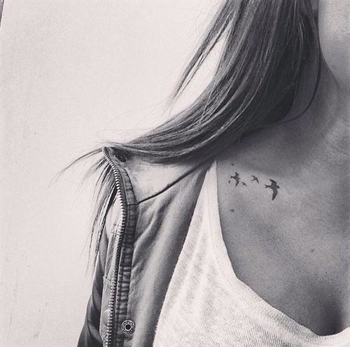 bird tattoos for women on shoulder