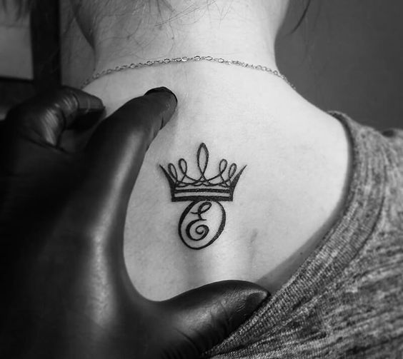 Crown Tattoo on Back