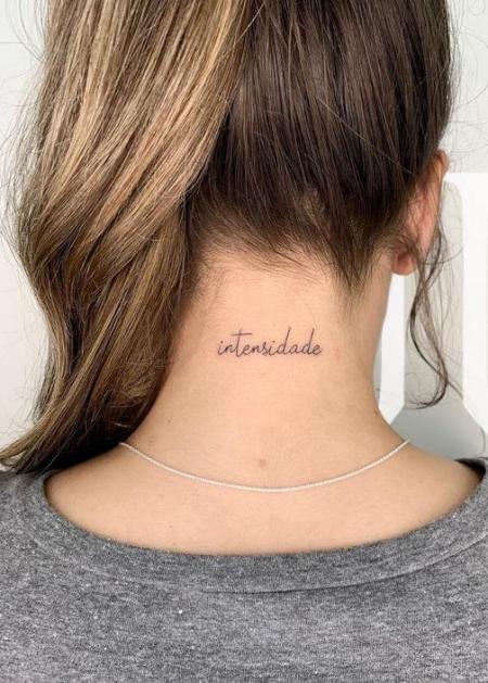 Unique Tattoo designs ideas for back neck