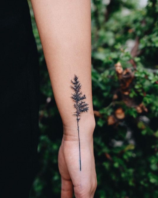 Tree Tattoo on wrist