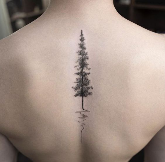 Tree Tattoo on back